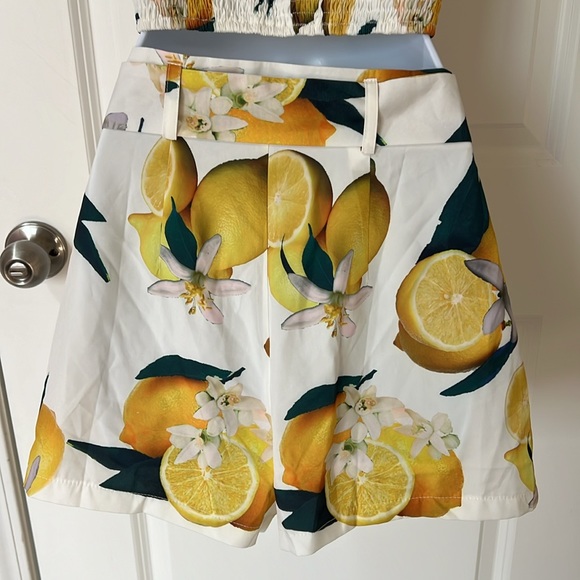 NWOT, Small Women's 2 Piece Outfit, crop top and shorts - Picture 8 of 10